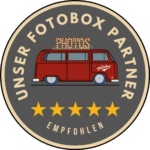 Photobus Badge-grau